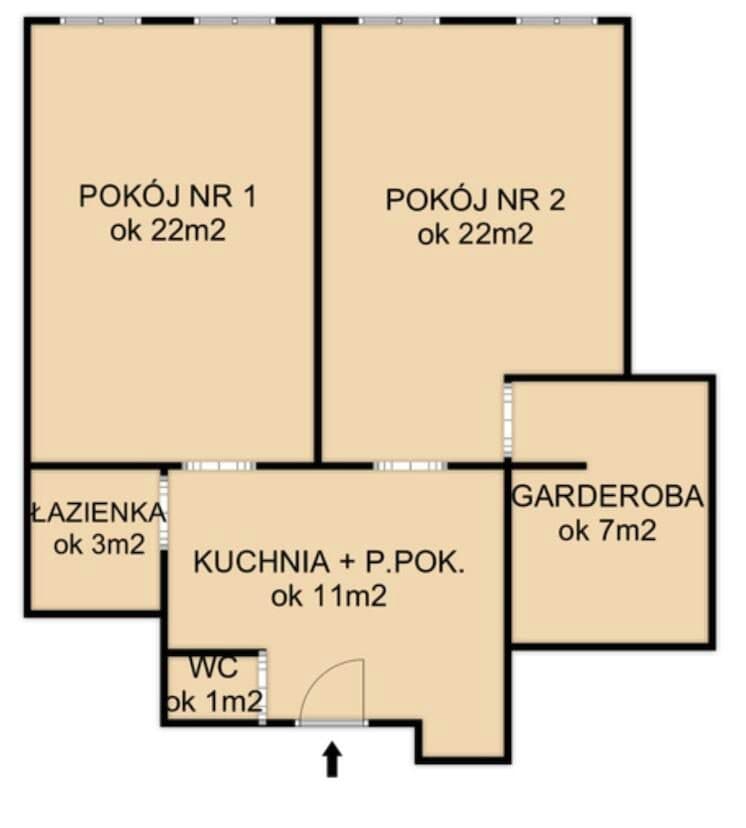 Do wynajęcia przestronne 2 pokoje z nyżą - zdjęcie 8
