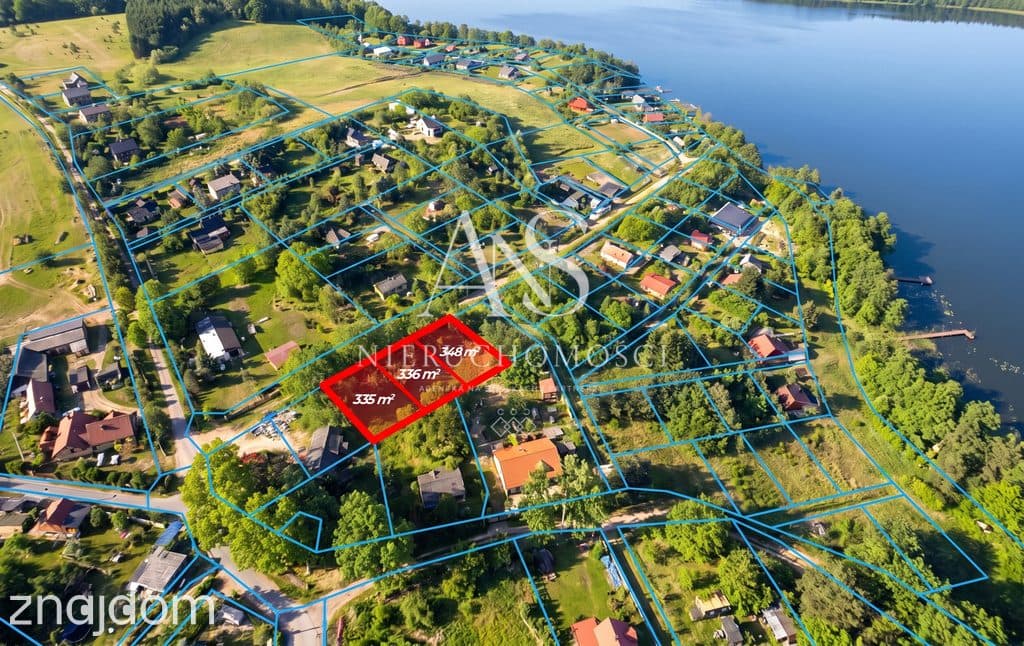 Działki rekreacyjne nad jeziorem Klępnicko