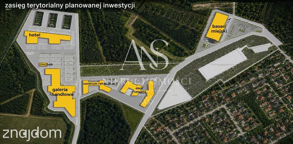 DZIAŁKI INWESTYCYJNE 4,32 HA | PYRZYCE | USŁUGI - zdjęcie 3
