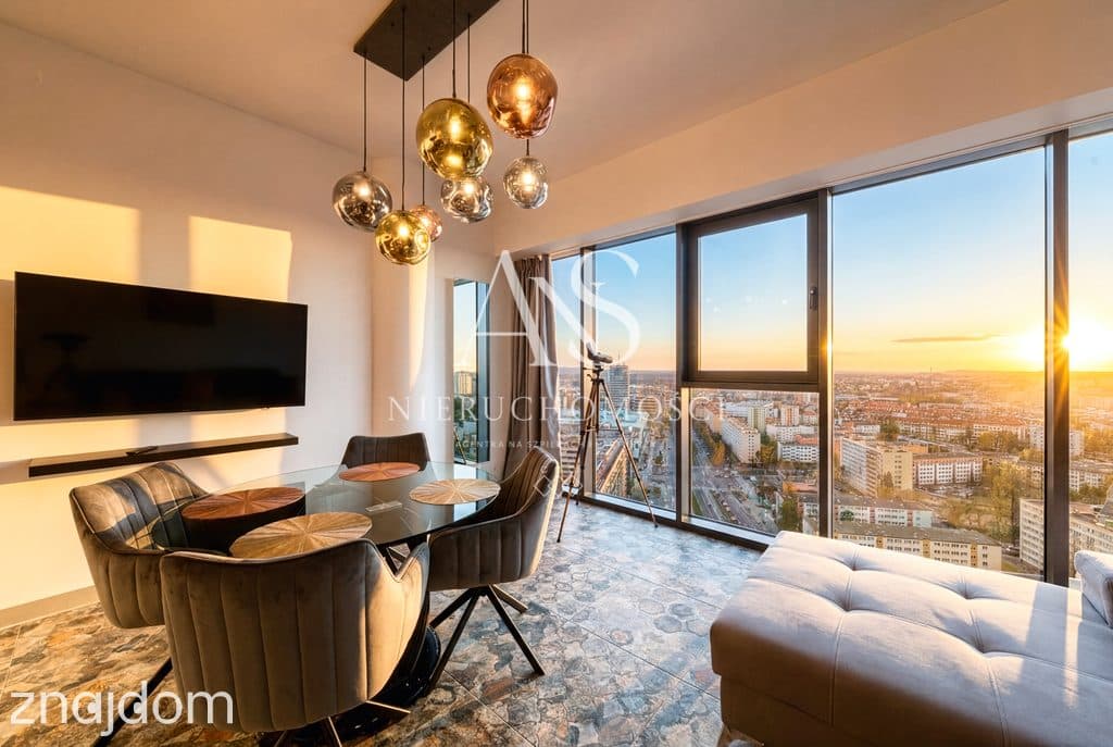 Apartament Hanza z widokiem na Szczecin, 22 piętro