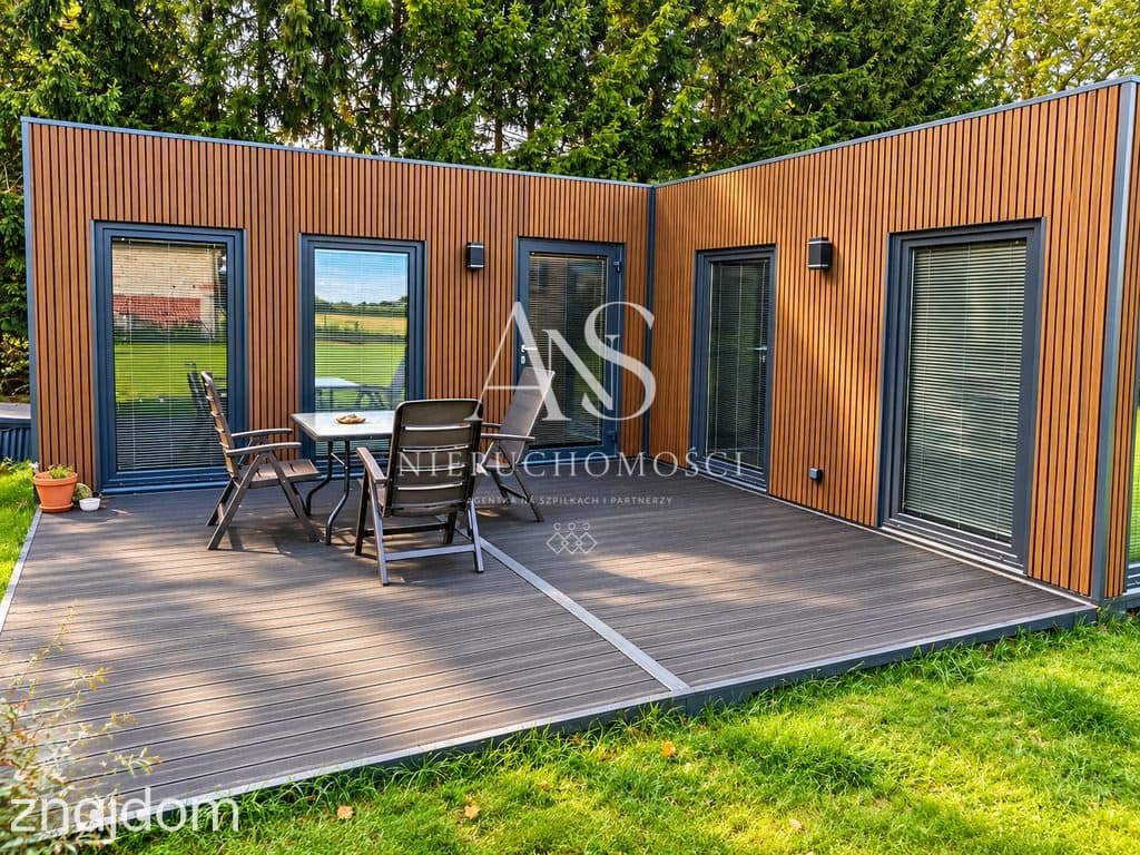 Drewniany domek 35 m² z tarasem 25 m² - zdjęcie 4