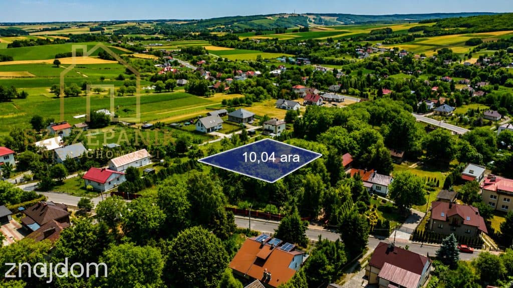 Działka W Centrum Pruchnika 10,04 ara z WZ