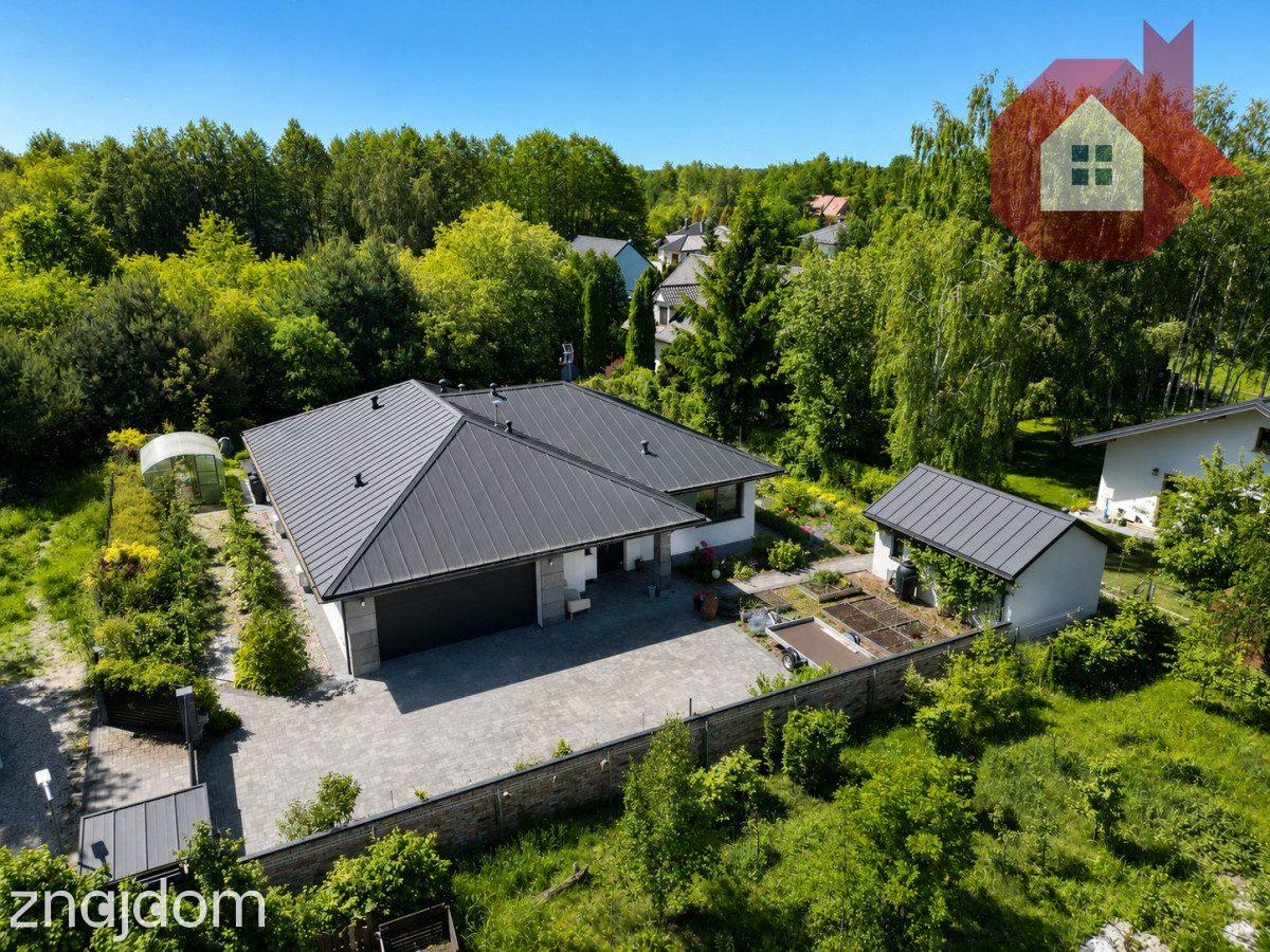 Nowoczesny parterowy dom 196m² z basenem, Nadarzyn - zdjęcie 5