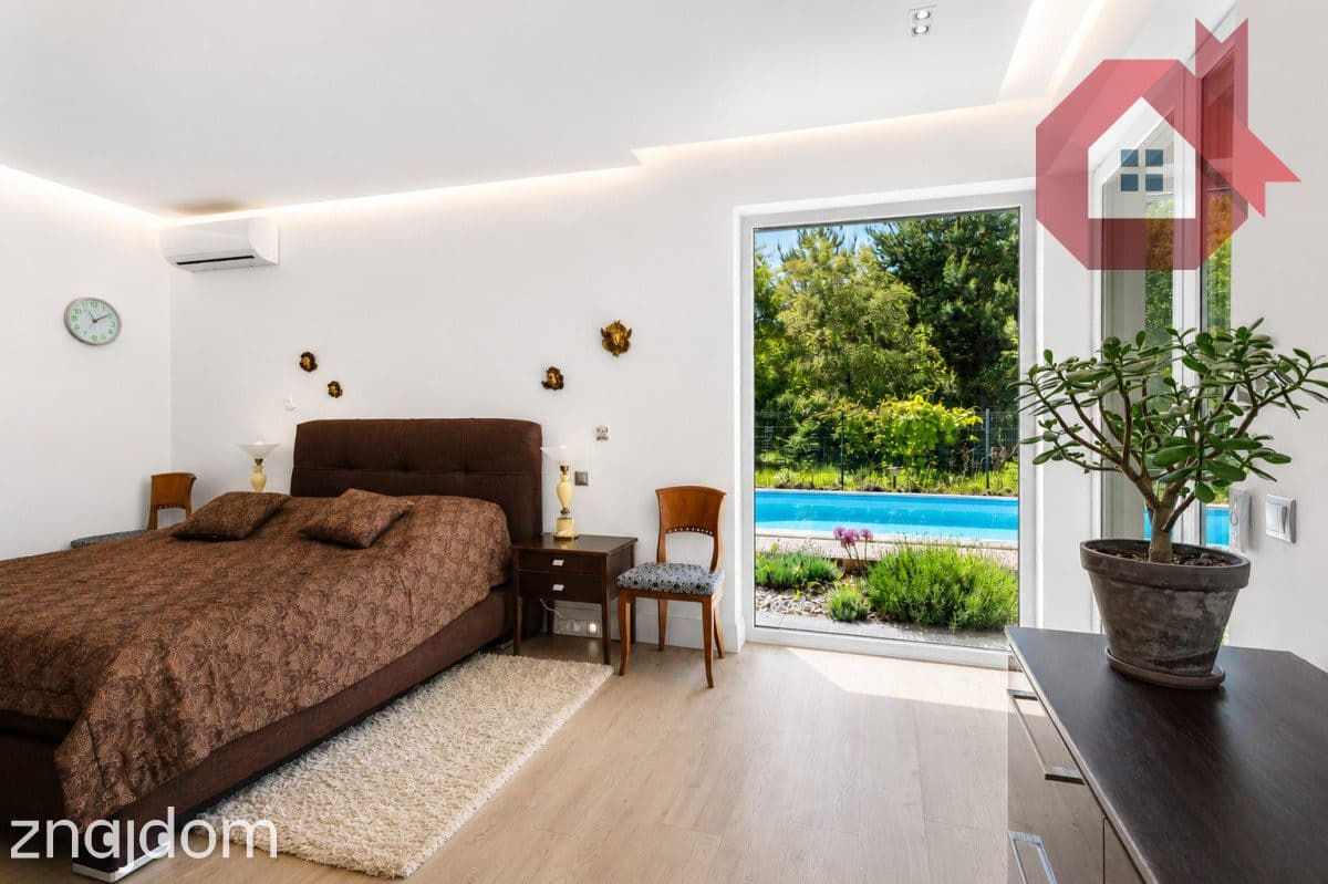 Nowoczesny parterowy dom 196m² z basenem, Nadarzyn - zdjęcie 11