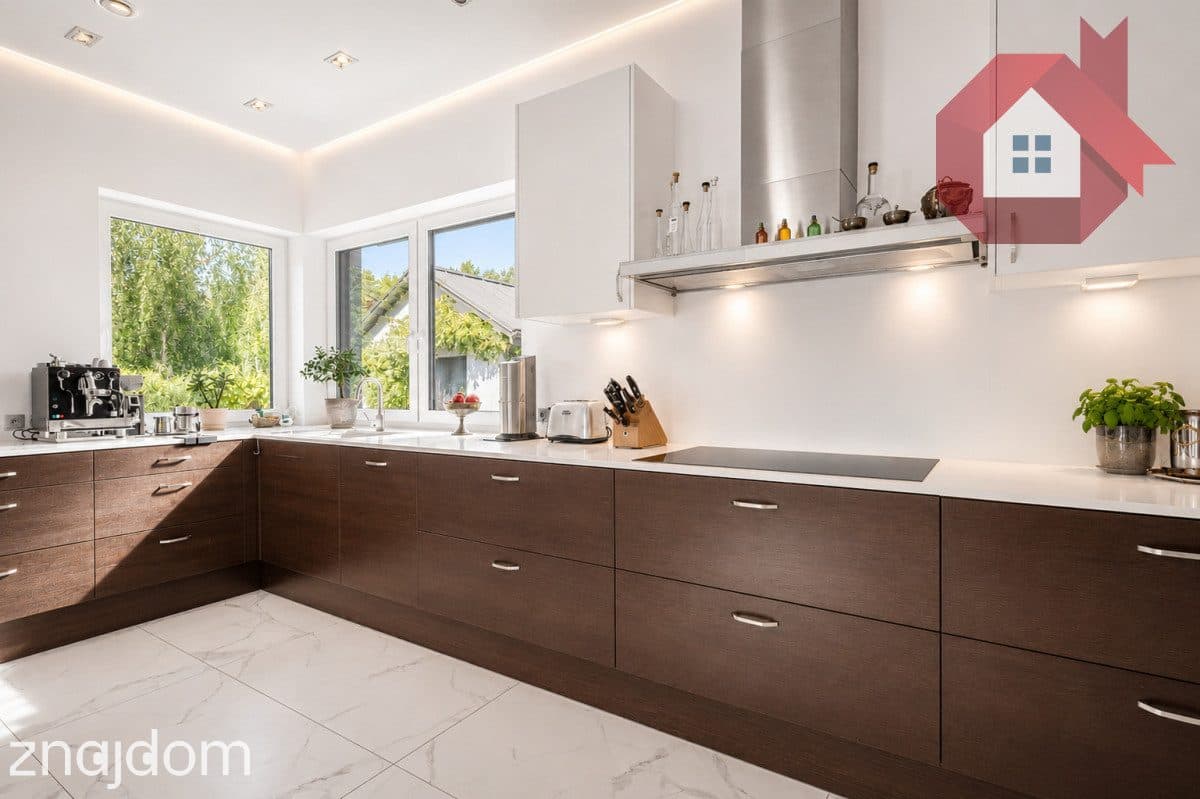 Nowoczesny parterowy dom 196m² z basenem, Nadarzyn - zdjęcie 12