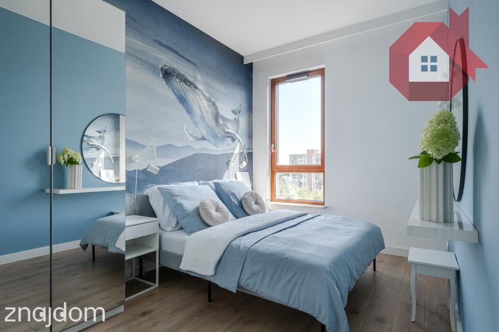 3m Ceilings | Designer 2BR Apartment | Sun Mokotów