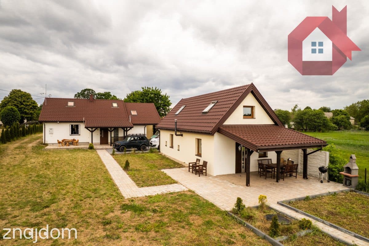 Siedlisko dla dużej rodziny | 2 domy | 2h od W-wy