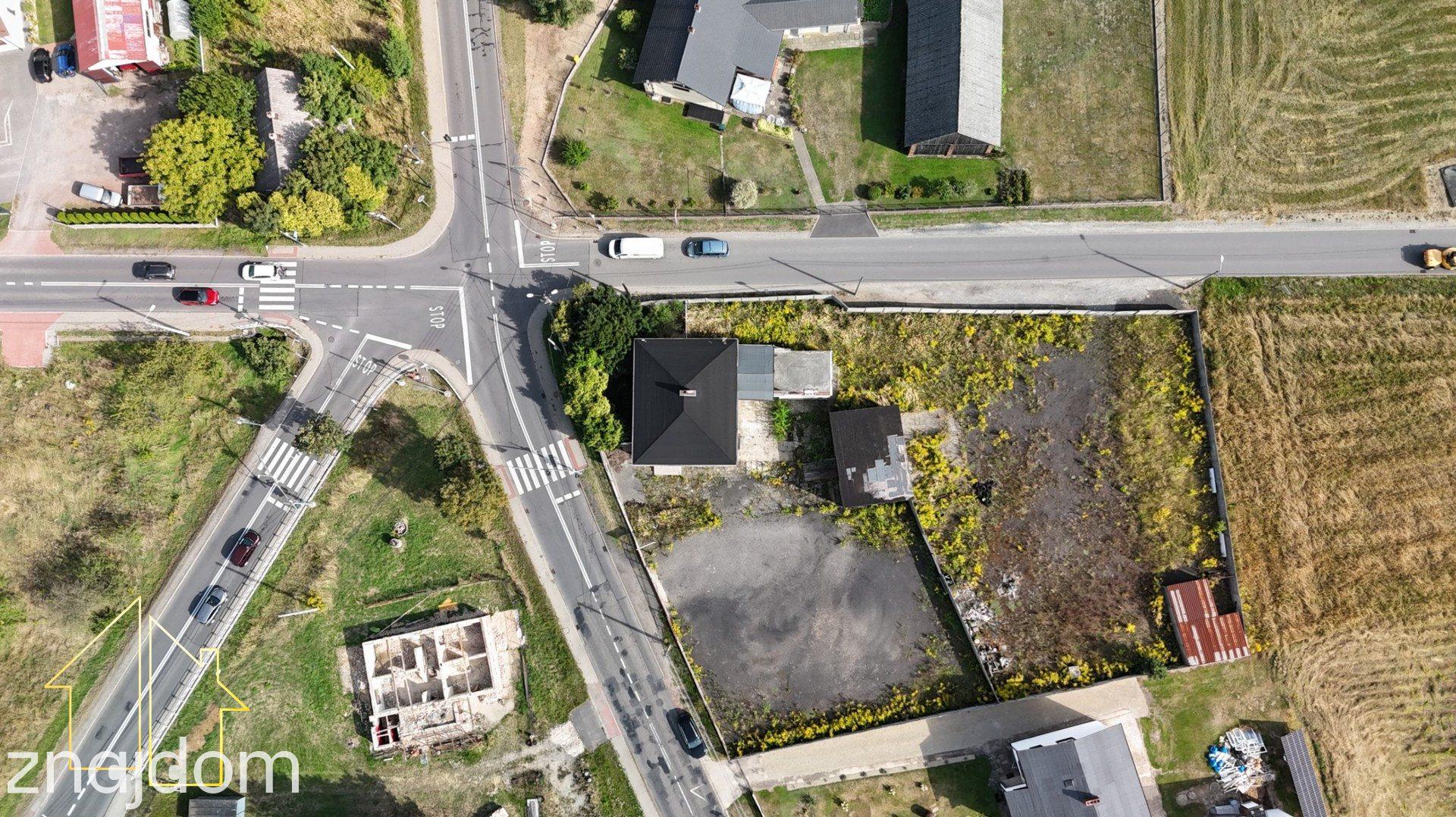 Dom na dużej działce pod inwestycję usługowe 5864m2 działki - zdjęcie 5