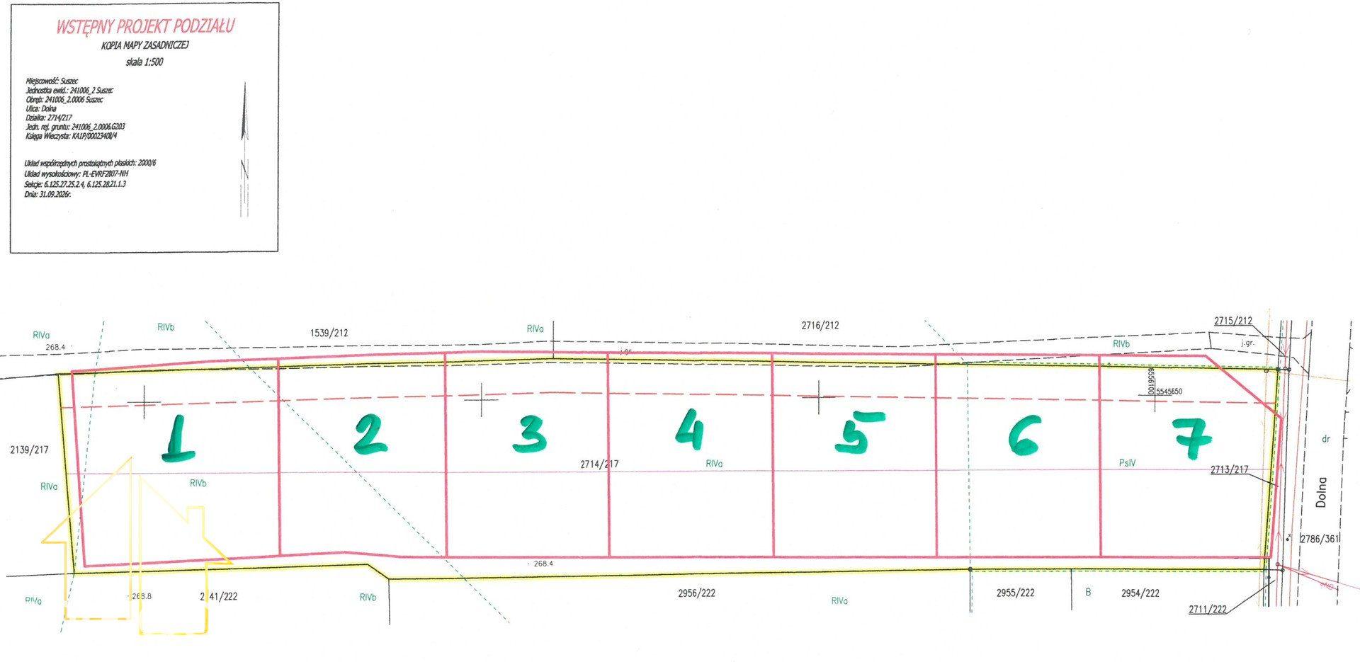 działka budowlana 730m2 w kwadracie pod dom jednorodzinny z mediami - zdjęcie 6