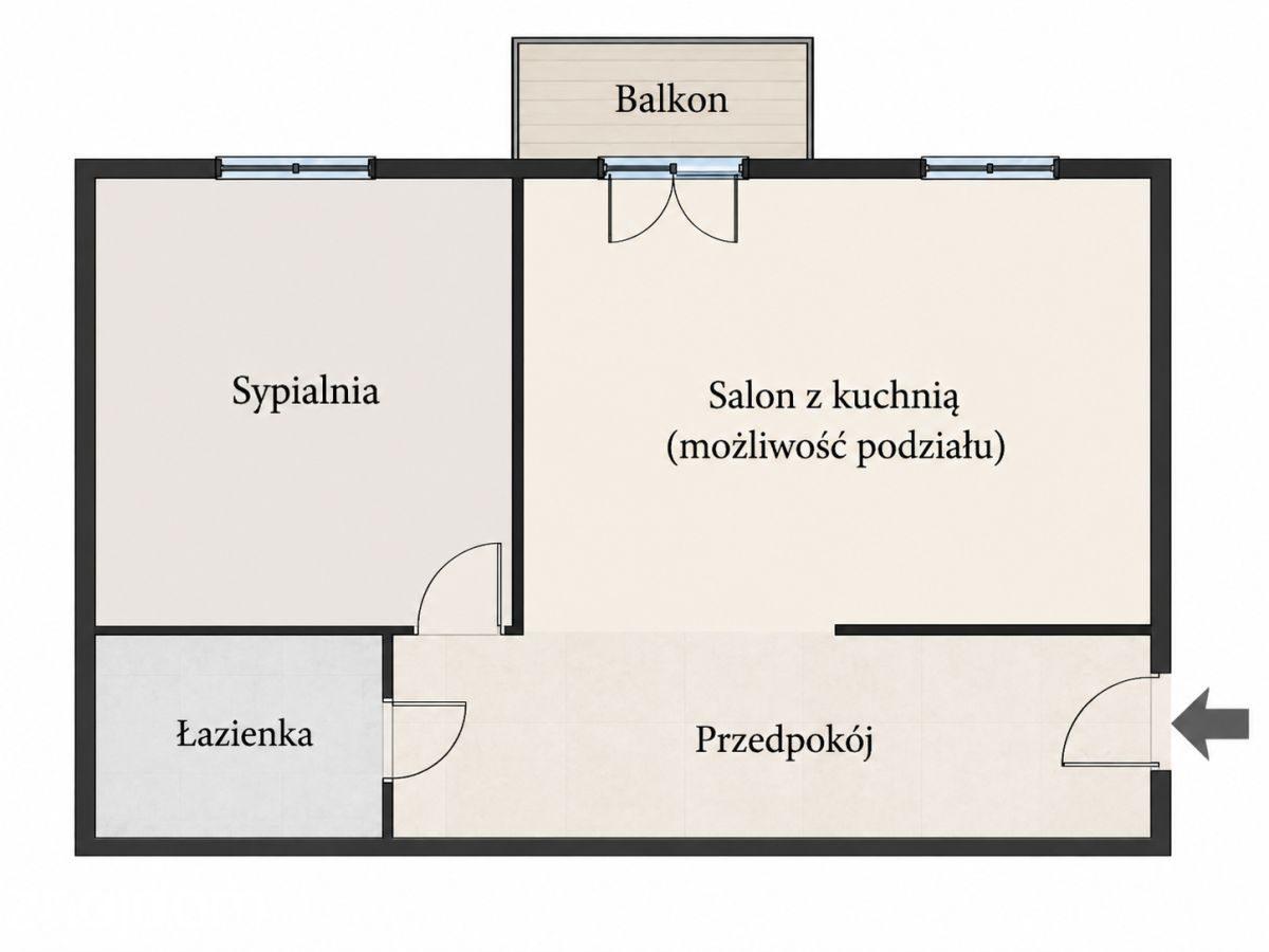 Komfortowe 2 pok z balkonem | Lutynia / Wróblowice - zdjęcie 12