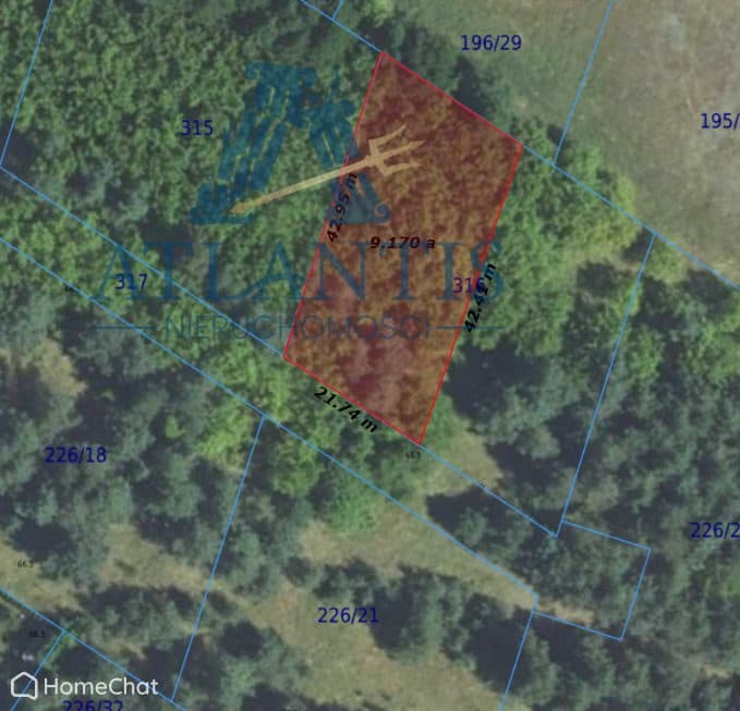 Działki budowlane Małe Rudy (Szubin) około 908 m²