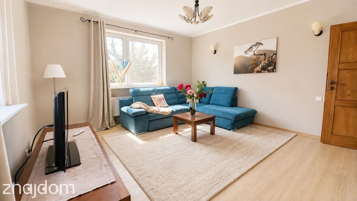 Bezczynszowe 60 m2 2 pokoje balkon ogród