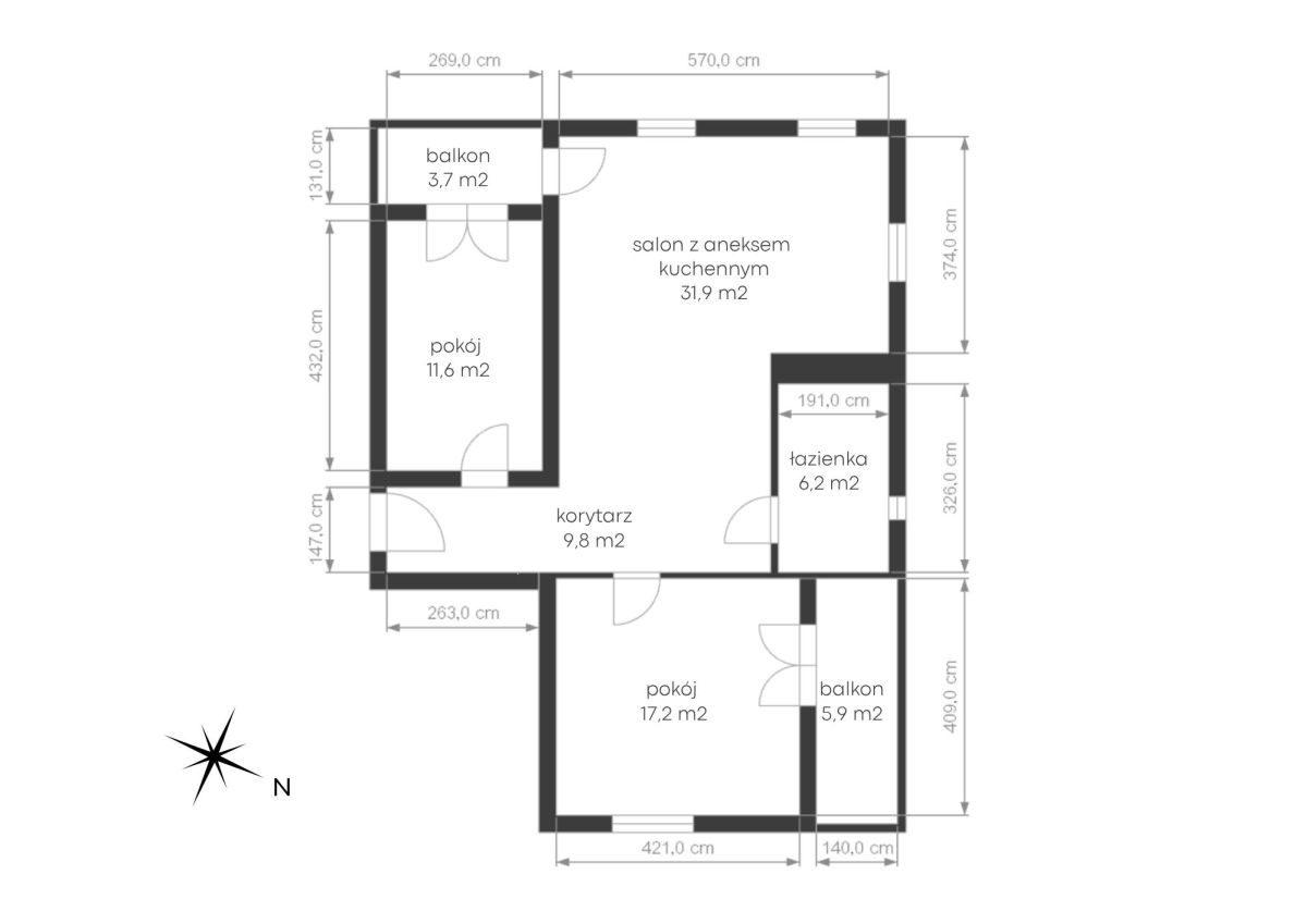 PRZESTRZEŃ, ZIELEŃ I KOMFORT – 3 POKOJE | 77 M² | - zdjęcie 2