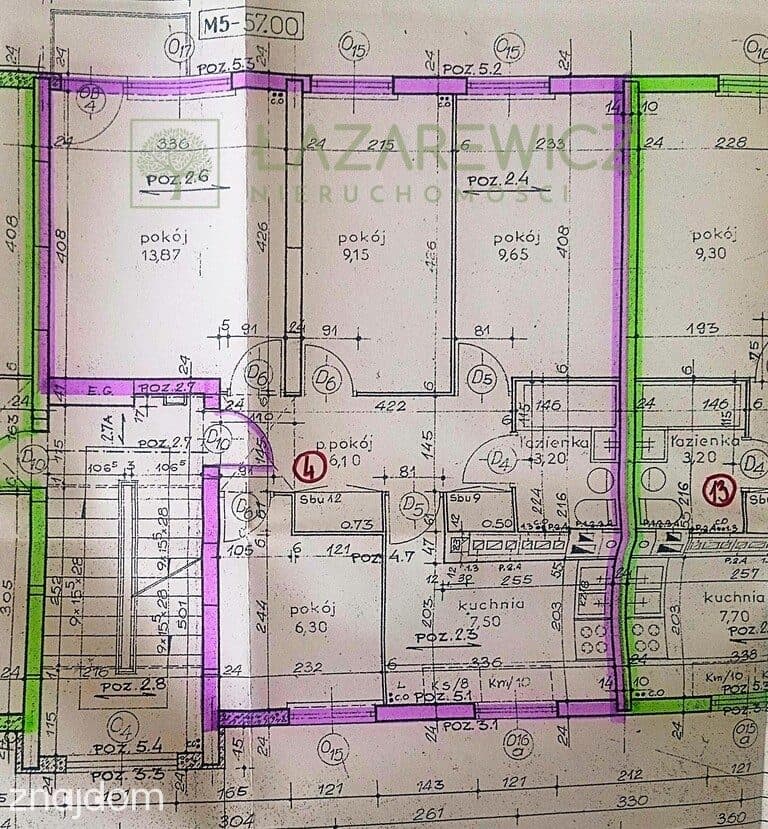 3/4 pokoje po remoncie generalnym (57 m2) | Batorego - zdjęcie 14