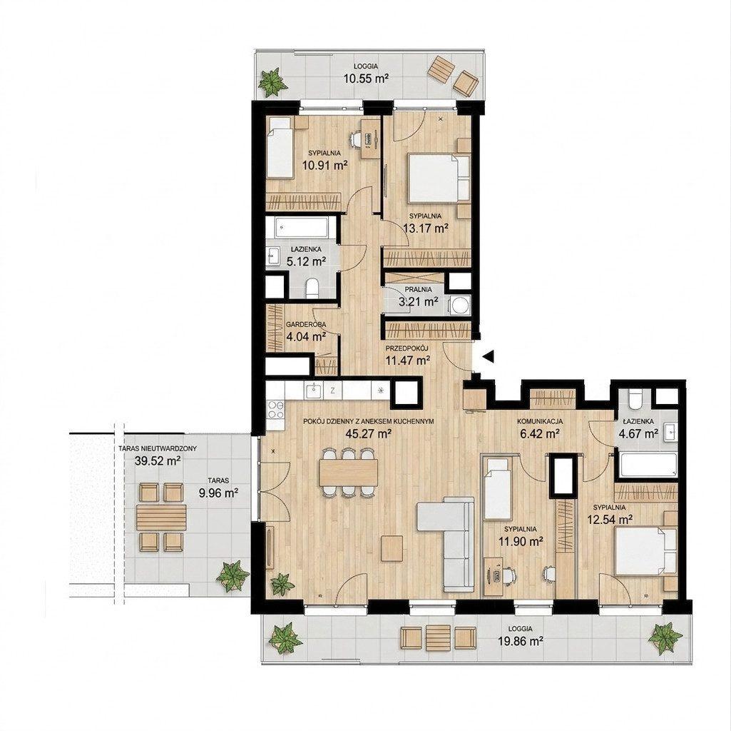 Nowy apartament w centrum Warszawy (Wola) - zdjęcie 3