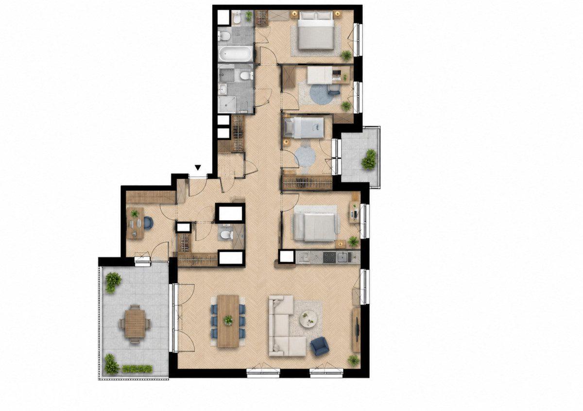 Apartament w nowym bloku Mokotów - zdjęcie 4