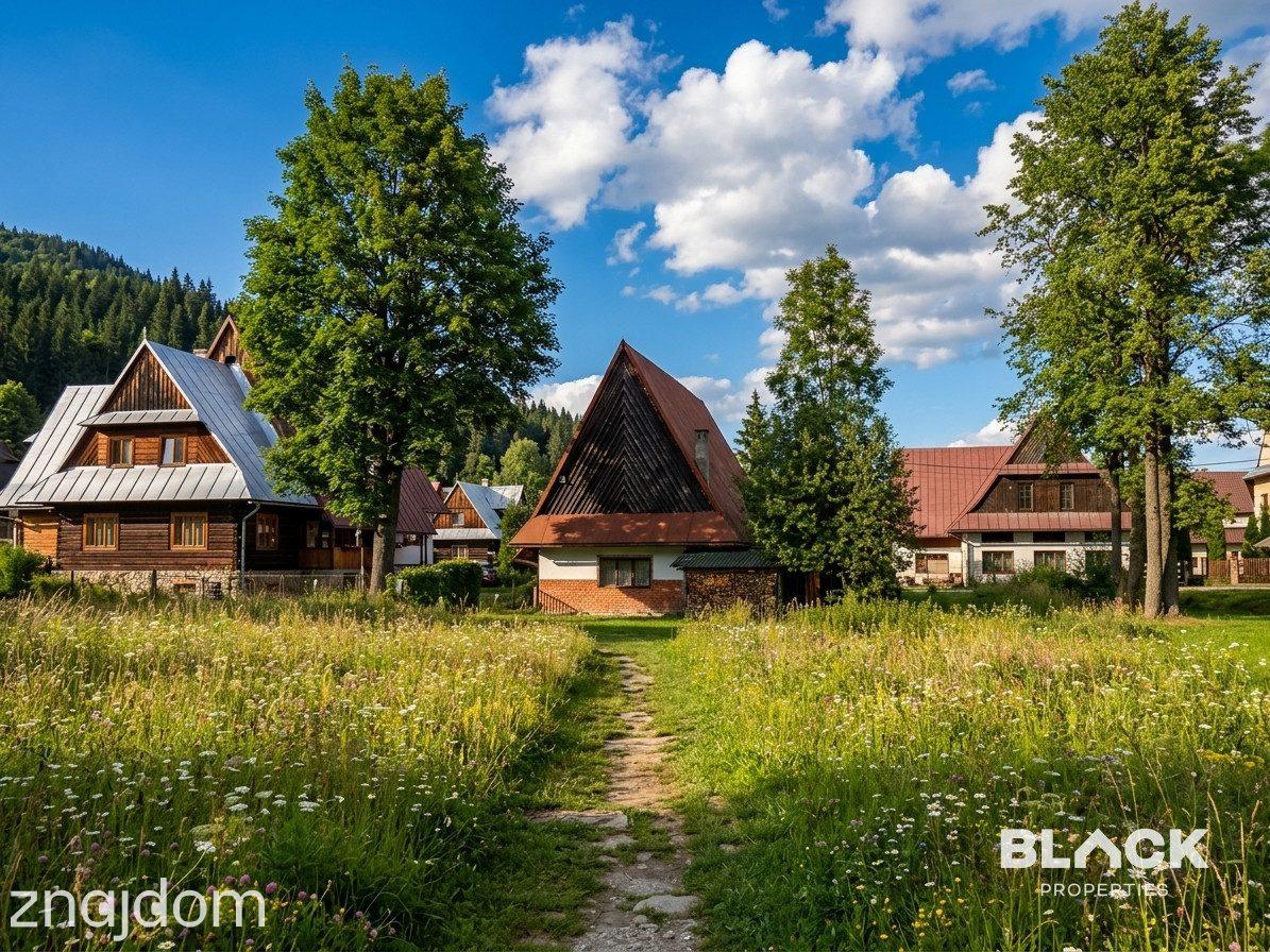 Poronin widokowa działka budowlano-usługowa 20a