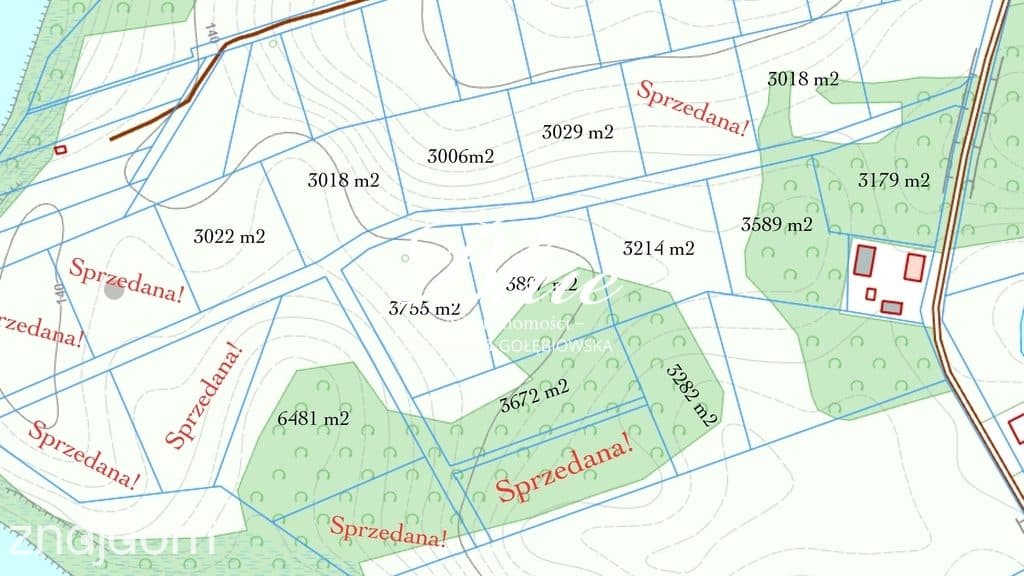 Działki nad jeziorem Niecino | Borne | od.3000m2 - zdjęcie 12