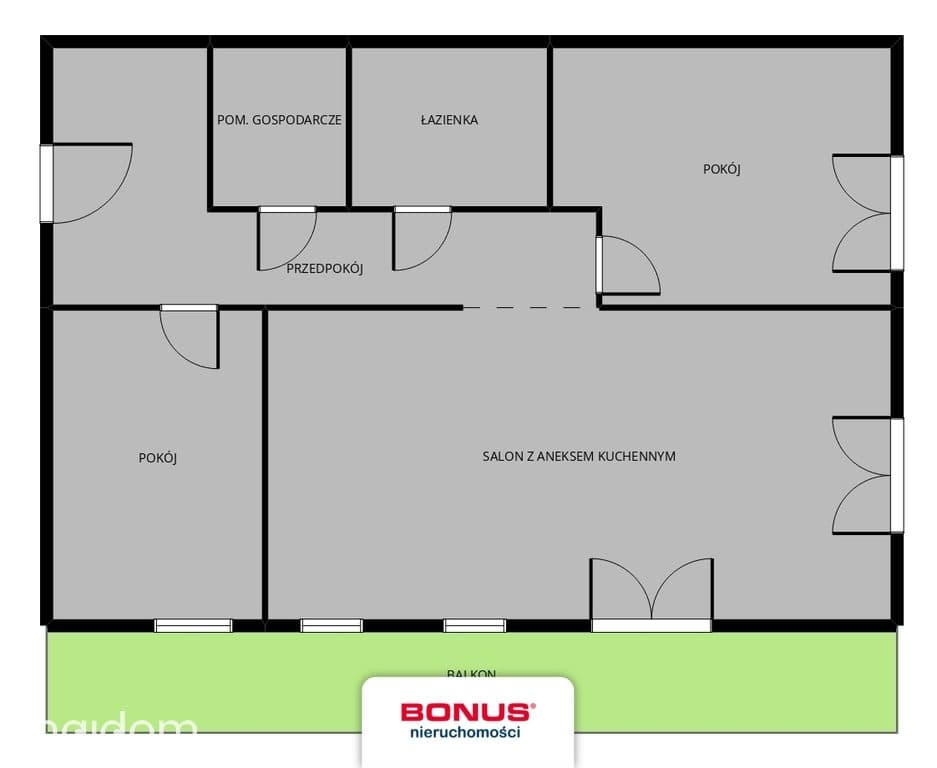 Komfortowy apartament 3 pokoje, Warszewo - zdjęcie 2