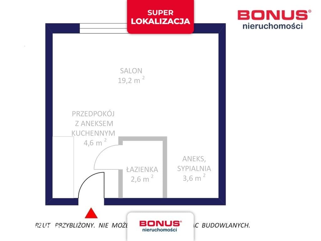 Słoneczna kawalerka przy Placu Wilsona