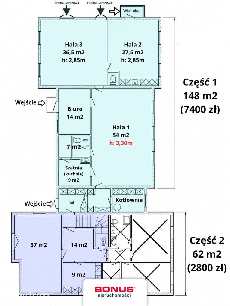 Lokal biuro-magazyn./usługowy* parking* dwie bramy - zdjęcie 12