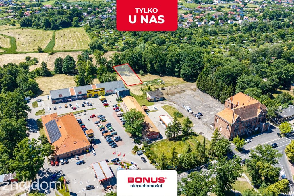 Działka inwestycyjna 1331 m² | Centrum Chojny