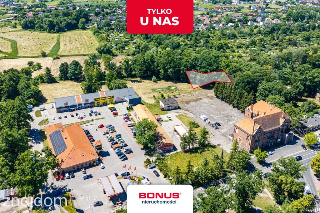 Działka inwestycyjna 1148 m² | Centrum Chojny