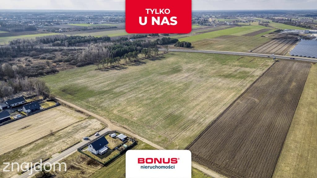 Działka przemysłowa przy DK61 – Serock