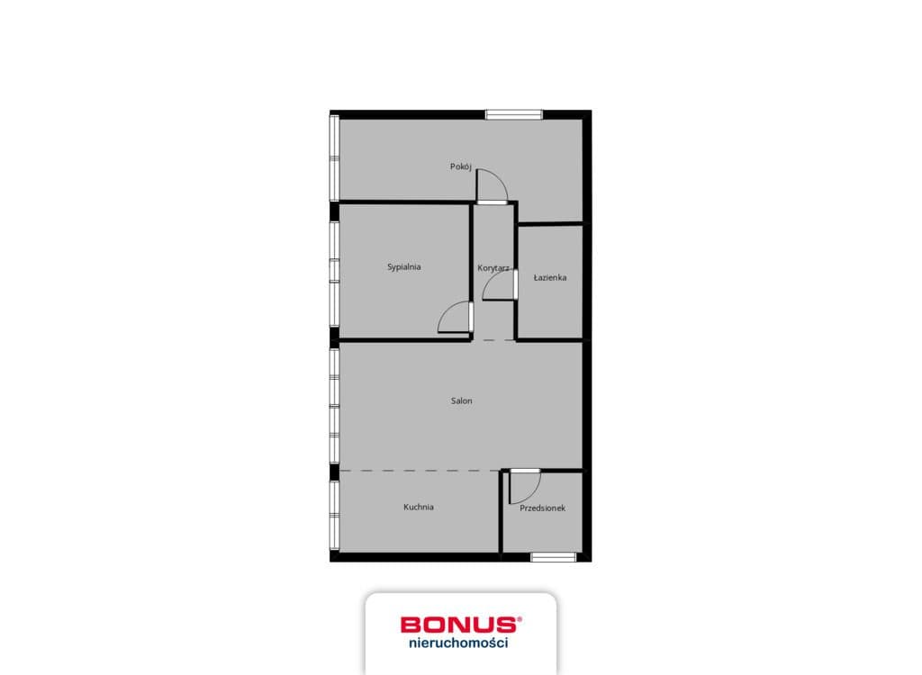 Spółdzielcze 3 pokoje w ścisłym centrum - zdjęcie 9