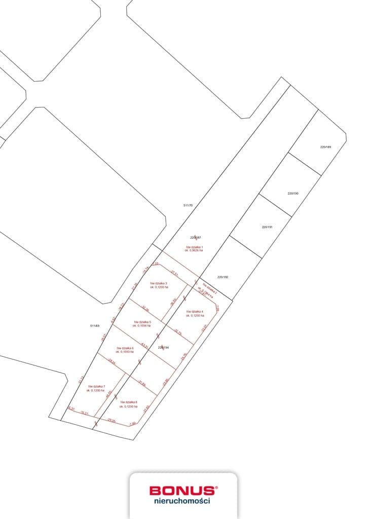 Działki budowlane | 1200 m2 | Łęgajny - zdjęcie 11
