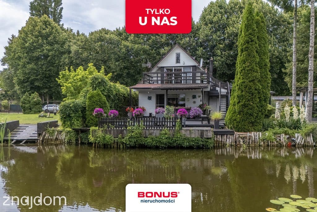 Nietuzinkowa posiadłość ze stawem w cenie działki.