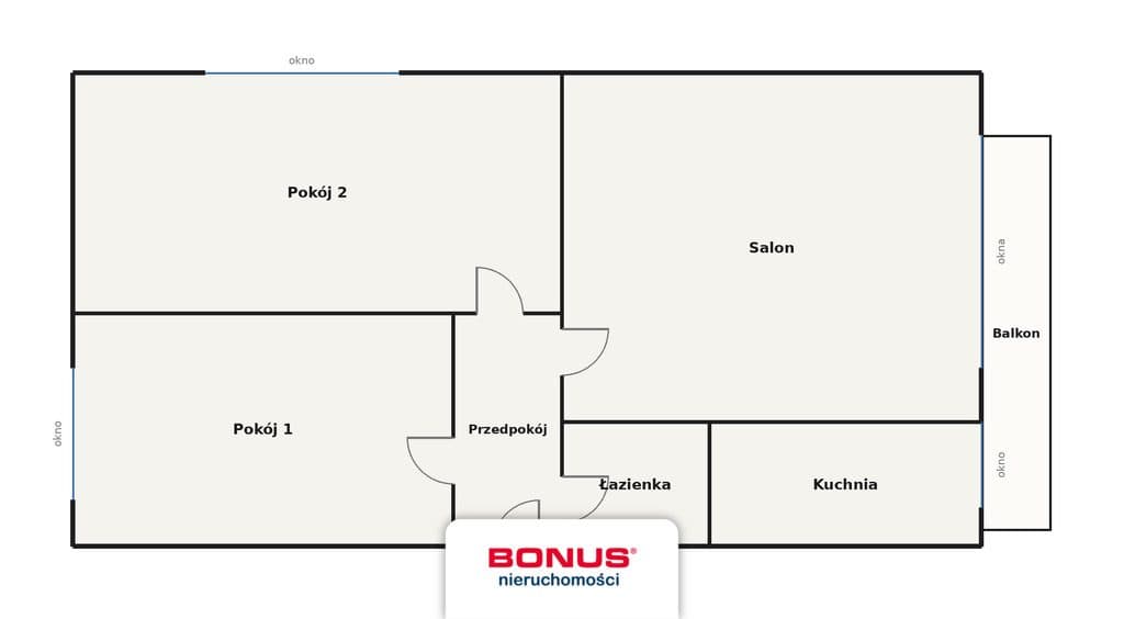 Rozkładowe 3 pokoje z potencjałem - zdjęcie 9