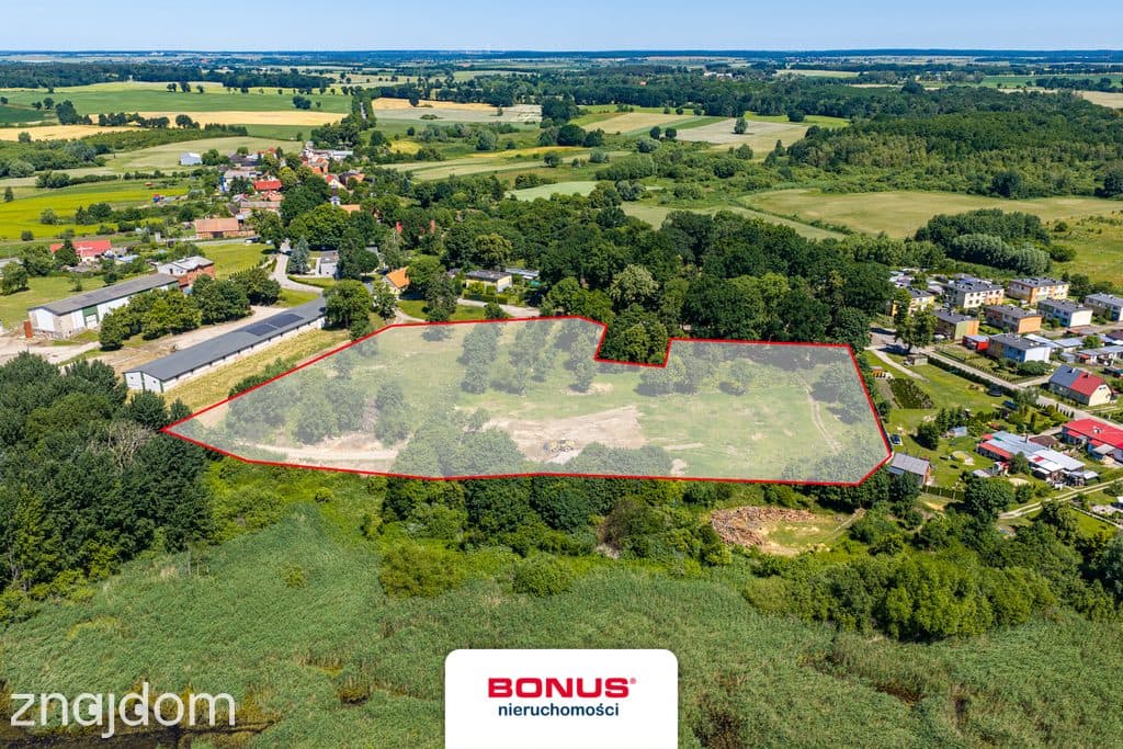 4,95 ha pod osiedle | wniosek WZ na 17 domów - zdjęcie 9