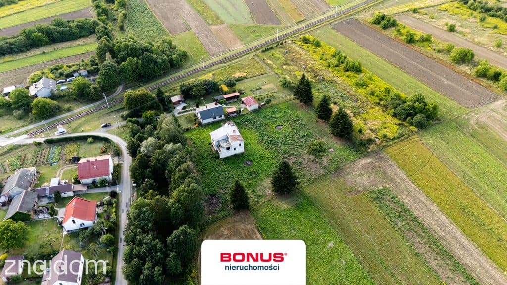 Działka 46 arów - Z budynkiem w stanie surowym - zdjęcie 3