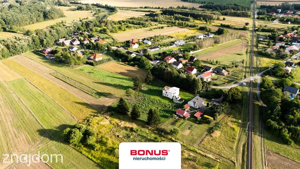Działka 46 arów - Z budynkiem w stanie surowym - zdjęcie 5
