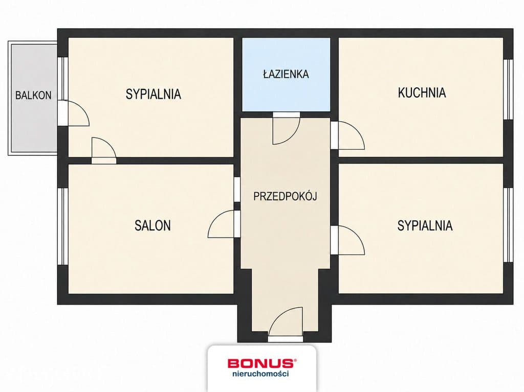 3-pokojowe z balkonem w dobrej cenie Niebuszewo - zdjęcie 10