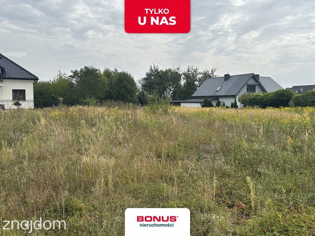 Działka z WZ i i widokiem na jez. Dąbie