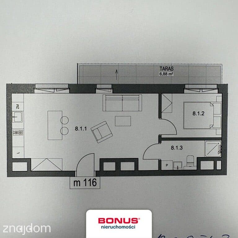 Top lokalizacja- 2pok, balkon, garaż - zdjęcie 10