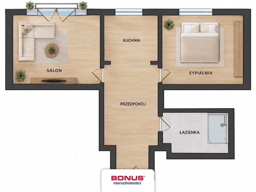 2 pokoje, 38, 3 m², wysoki blok, 8 piętro, winda - zdjęcie 9