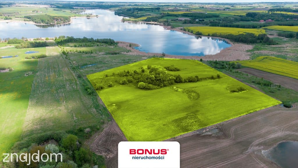 Działka inwestycyjna z linią brzegową na Warmii - zdjęcie 2