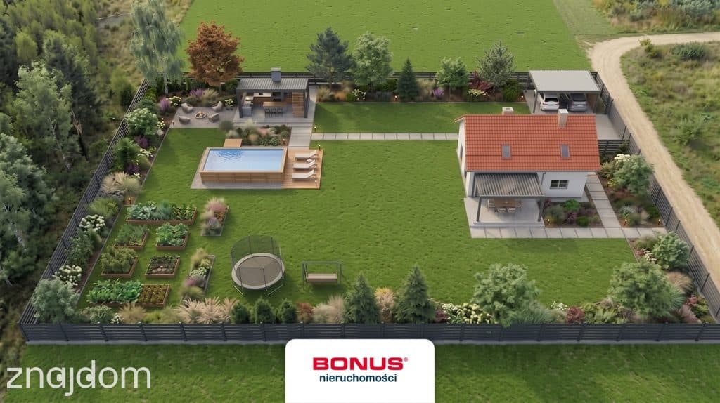 Działka 18ar i nowy dom k. Olsztyna | VAT 23% - zdjęcie 3