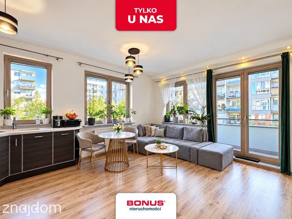 3 pokoje | Stara Cegielnia | garaż | balkon
