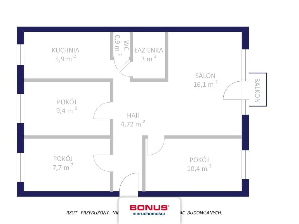 4 pokoje, świetna lokalizacja - zdjęcie 15