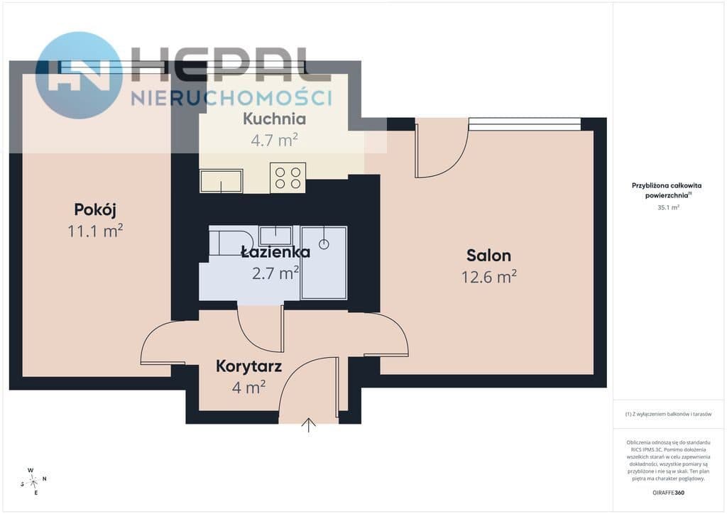 Mieszkanie 2 pok, Konarskiego, KSM - zdjęcie 14