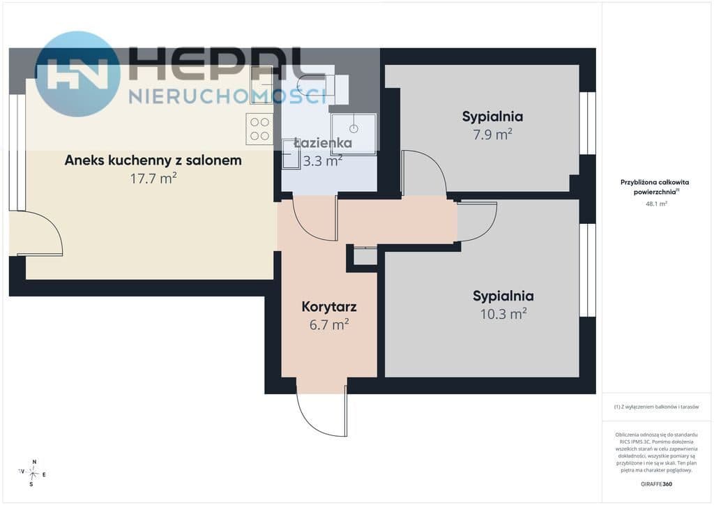 Mieszkanie 3 pok, Hoża, Kielce - zdjęcie 11