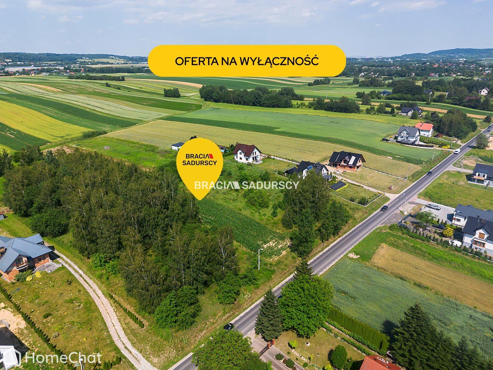 Działka budowlana / MPZP / przy głównej drodze