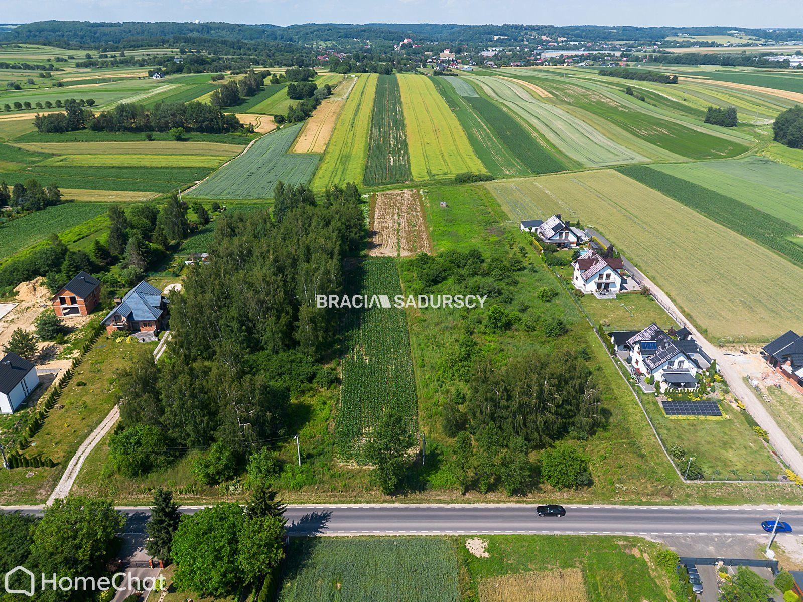 Działka budowlana / MPZP / przy głównej drodze
