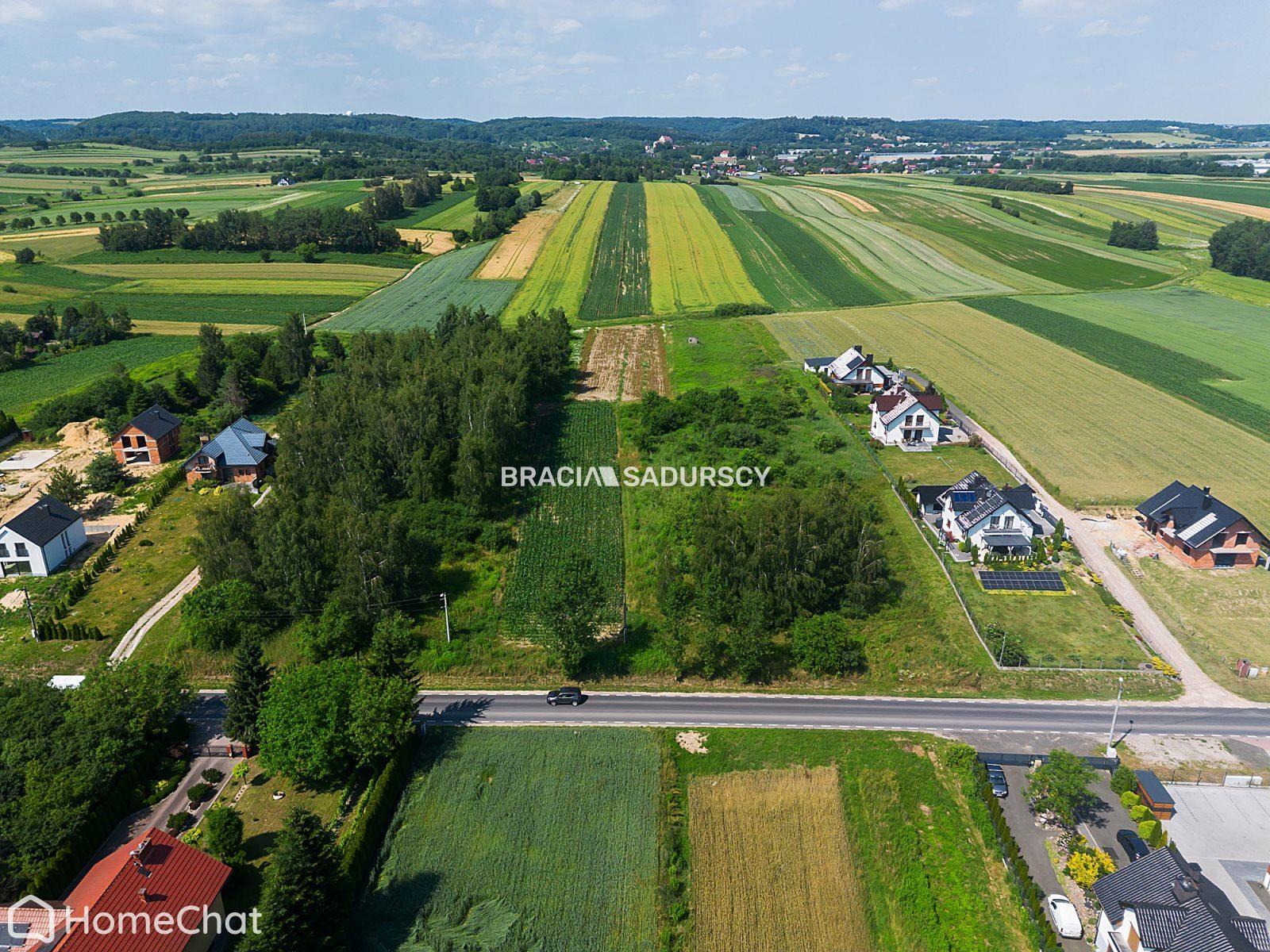 Działka budowlana / MPZP / przy głównej drodze