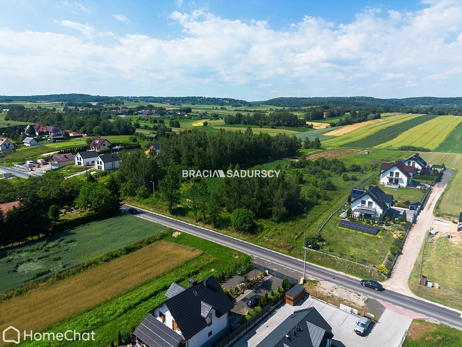 Działka budowlana / MPZP / przy głównej drodze