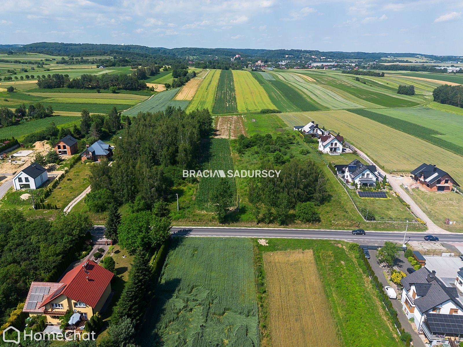 Działka budowlana / MPZP / przy głównej drodze